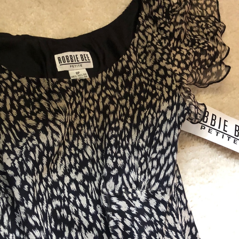 100% Silk dress size 8P - Picture 6 of 12